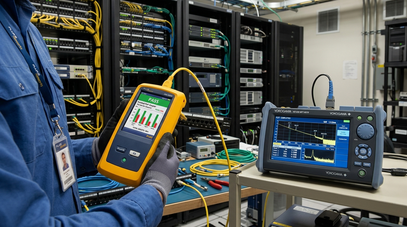 Fluke & OTDR Testing